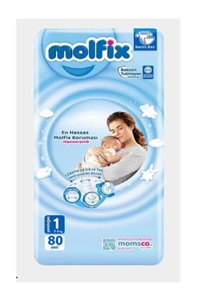 Molfix 3d Yenidoğan Fırsat Paketi 80 Adet