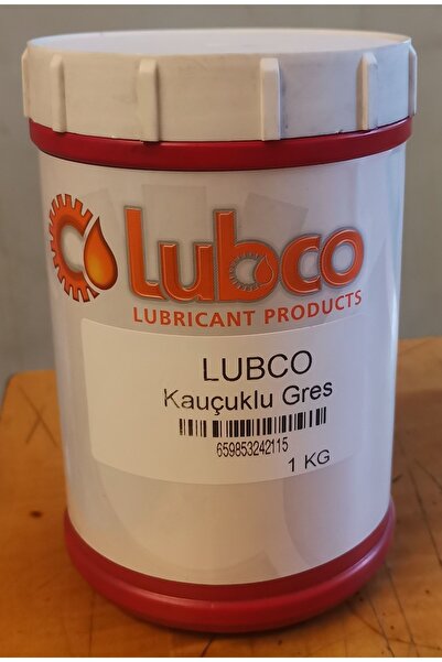 LUBCO 180cc Isıya Dayanıklı Kauçuklu Yeşil Gres 1 Kg X 2 Adet