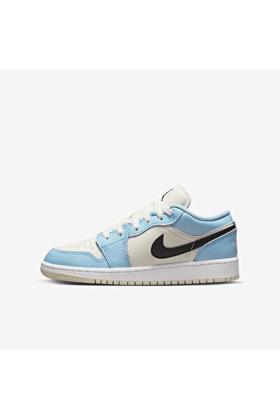 Nike Air Jordan 1 Low Ice Blue Black (gs) - 554723-401