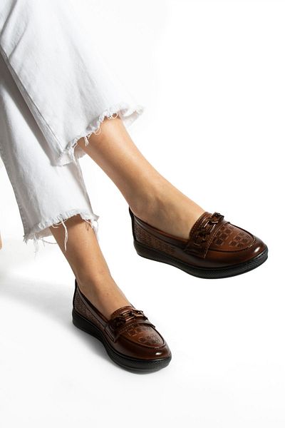 HKM shoes New Season Women's Daily Seasonal Comfortable Full Orthopedic Chain Casual Shoes