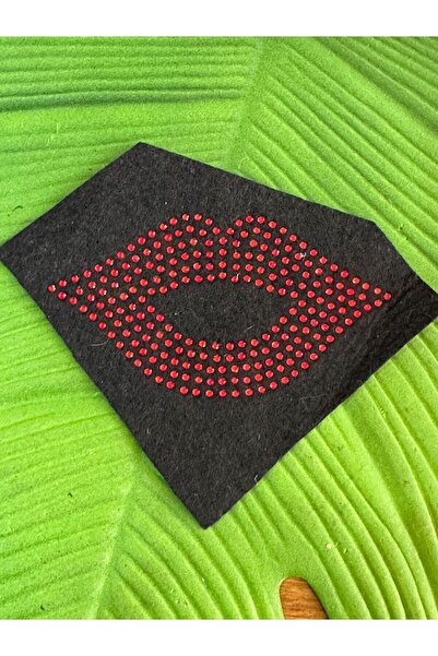 Gönülden Tasarım 12x7 cm Cool Sa perlama Aksesoar za odeću sa šavovima na usn...