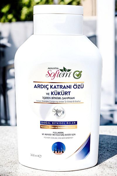 Softem Juniper Tar Herbal Shampoo with Extract and Sulfur