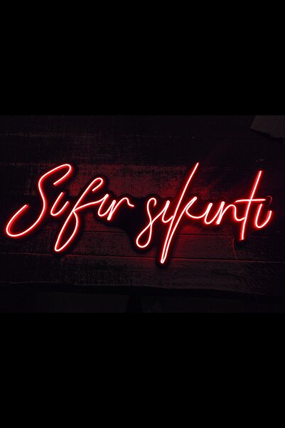 Sıfır Sıkıntı Neon Led Aydınlatma 80 x 34 cm