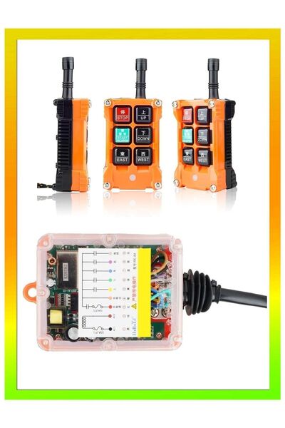 Endüstriyel Vinç Uzaktan Kumanda ( 4 Hareket Dc12-24 Volt )