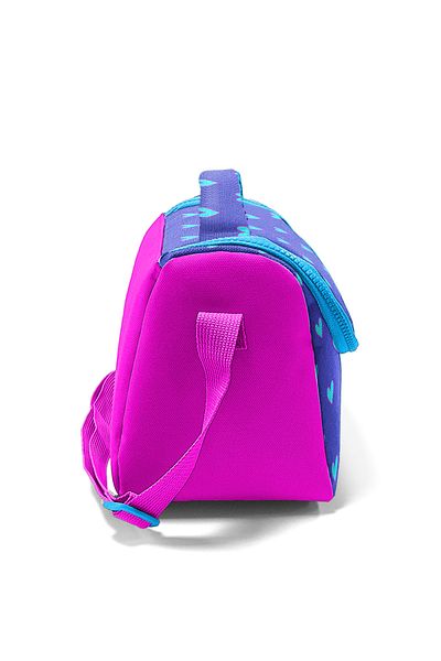 Coral High Kids Lavender Pink Heart Patterned Thermo Lunchbox 11706