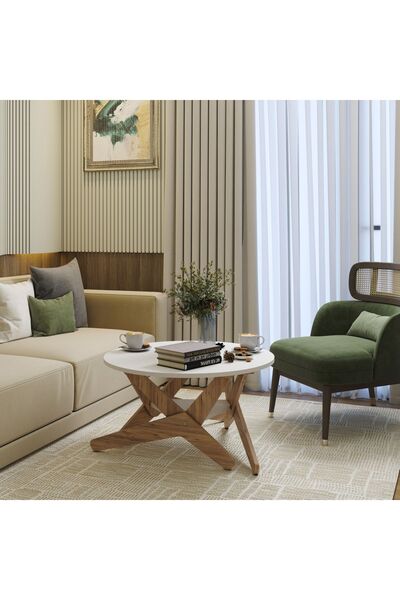 Ankara Orman Ürünleri Çok Amaçlı Sehpa Masa - %100 Mdf - Mutfak Yemek Çalışma Masası - Orta Sehpa