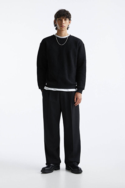 Pull & Bear Geniş Paça Kumaş Pantolon