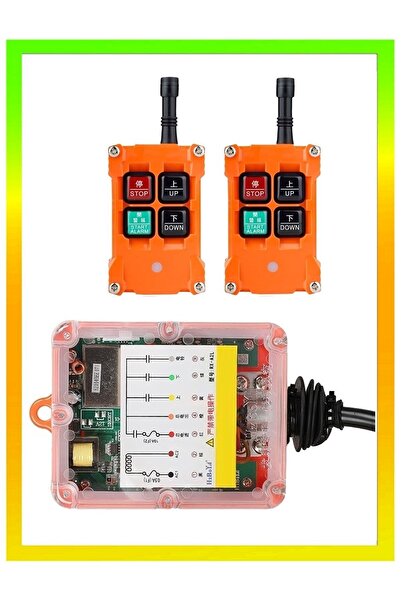 TELECRANE Endüstriyel Vinç Uzaktan Kumanda ( 2 Hareket Dc12-24 Volt )