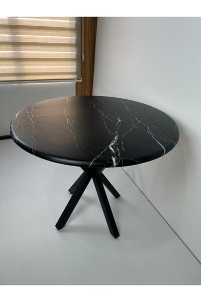 Onurdesign Form Stone Masa Cafe Dış Mekan İç Mekan Masa Mermer Desenli Mutfak...