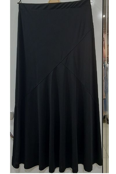 N.Y.YILDIZ STAR POLY WOVEN DUMPED WAIST RUBBER LINED LARGE SIZE CROSS-FLOATED FLEXIBLE MOTHER'S SKIRT