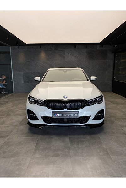MM Performance Store BMW 3 Serisi G20 M Uyumlu Performance Piano Black Ön Lip -flap-splitter