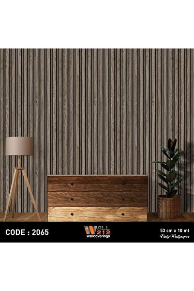 Oskar Duvar Çıtası Görünümlü 3d Duvar Kağıdı(5m2)