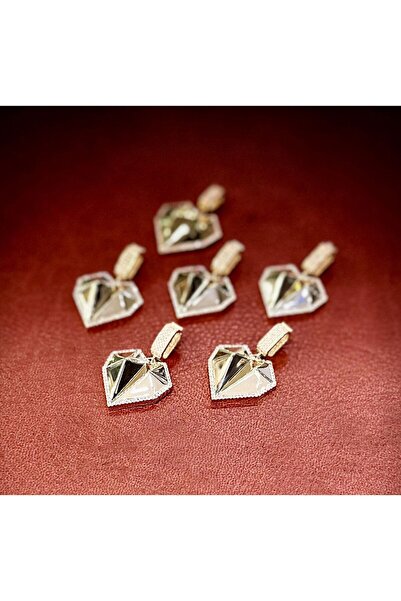 Özşen Kuyumculuk Prizma Kalp Kolye Ucu