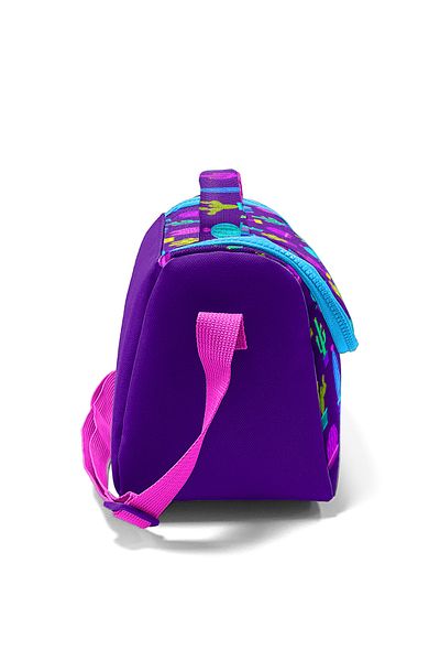 Coral High Cutie de prânz termică pentru copii, violet, roz, cu model de cactus, 11802