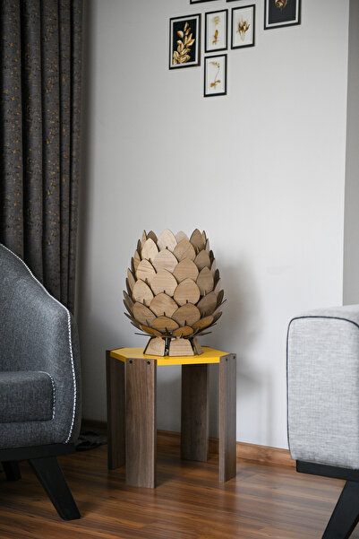 3D SERGİ غطاء مصباح طاولة قهوة مخروطي مخروطي من طراز Ahashp