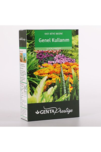 Genta Prestige Genel Kullanım Katı Gübre Bitki Gübresi 800 gr