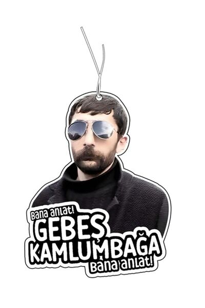 Jethızında Bana Anlat Gebeş Kaplumbağa Tasarımlı Dekoratif Oto Kokusu