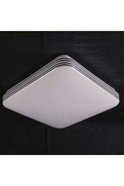 ERBAY 43x43 42w Sıva Üstü Led Armatür Çizgili Kapak