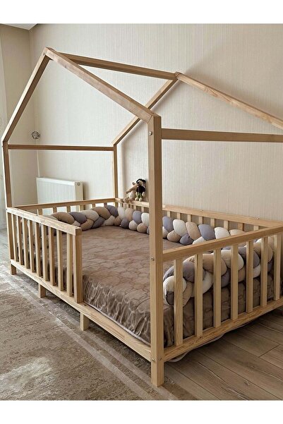 OPPİPO Montessori Ahşap Karyola - Montessori Yatak - Montessori Karyola - Opp...