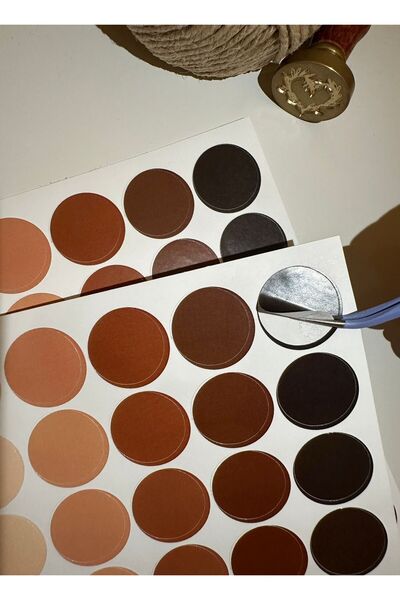 SF SCRAPBOOK KIRTASİYE Dot Nokta Sticker Scrapbook Journal 1 sayfa (30 Adet N...