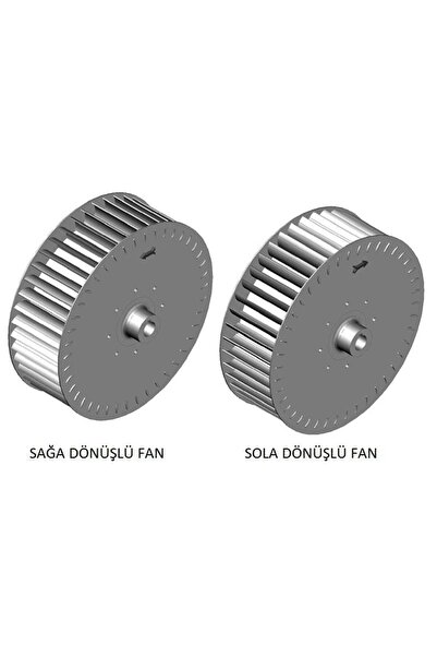 ORFAN ÇAP 200 BOY 50 DELİK 19 mm SAĞ YÖN RADYAL FAN PERVANESİ