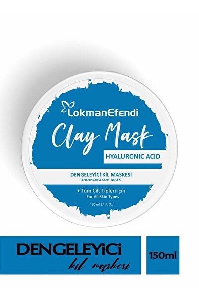 Lokman Efendi Hyaluronsäure-Ton-Maske