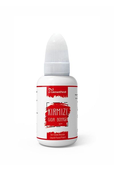 Lokman Efendi Red Liquid Food Coloring 25ml