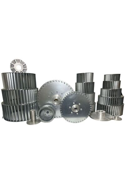 ÇAP 200 BOY 75 DELİK 28 mm SAĞ YÖN RADYAL FAN PERVANESİ