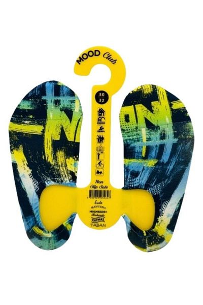 MOOD Club Neon Patterned Non-Slip Sea and Pool Shoes