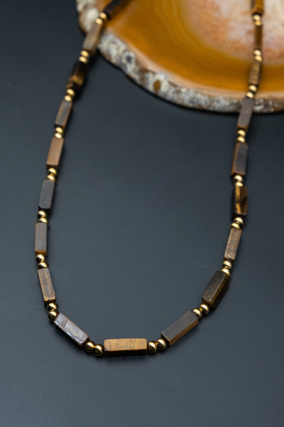 Serenite Racine Varasite Stone Necklace