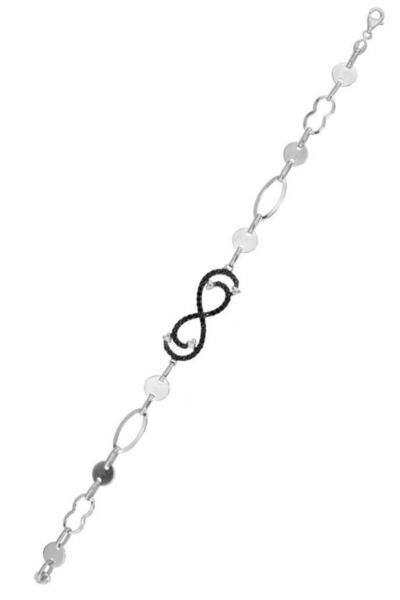 In Love Sonsuzluk Bileklik Inlove Gümüş Bileklik