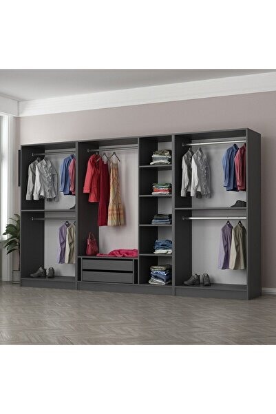 Minar Kale 210cm 7 Bolme 2 Cek Gıyınme Dlp Antr