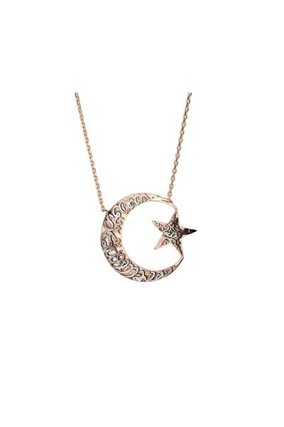 In Love Ay Yıldız Kolye