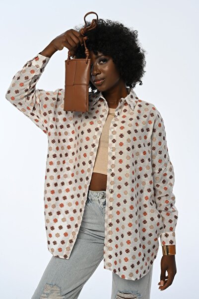 Orfeo Negro ΓΥΝΑΙΚΕΙΟ ΠΟΥΚΑΜΙΣΟ ΜΕ ΣΧΕΔΙΟ ΛΟΥΛΟΥΔΙ