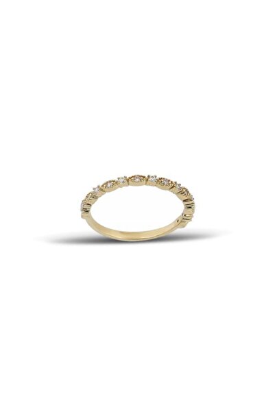 In Love Taşlı 8 Ayar Altın Yüzük