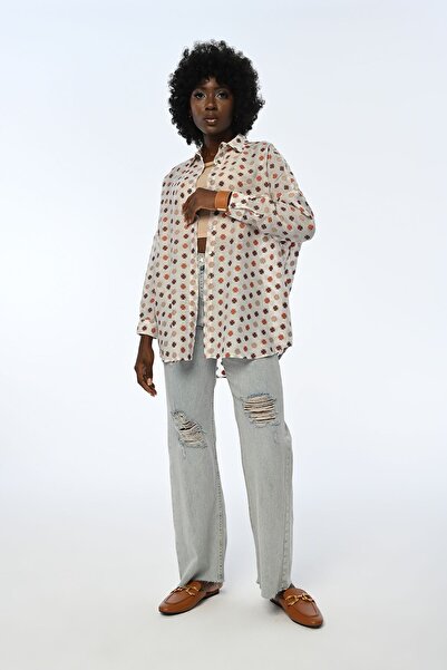 Orfeo Negro ΓΥΝΑΙΚΕΙΟ ΠΟΥΚΑΜΙΣΟ ΜΕ ΣΧΕΔΙΟ ΛΟΥΛΟΥΔΙ