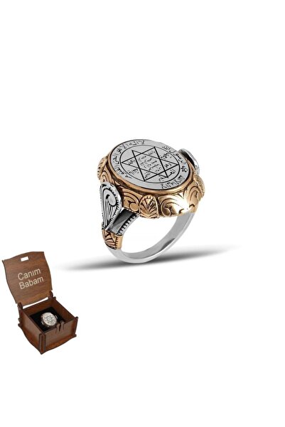 In Love Erkek Mührü Süleyman Gümüş Yüzük