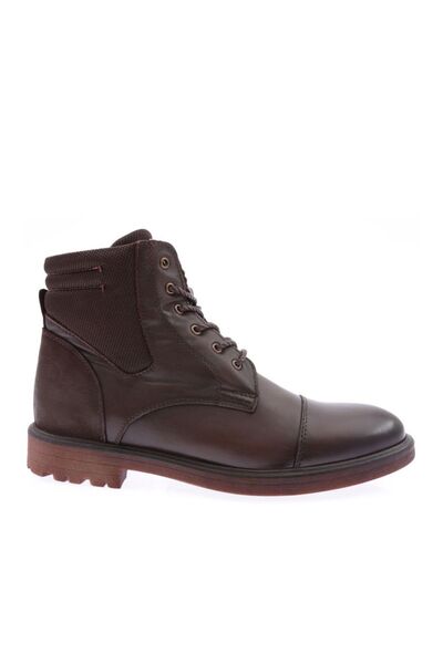 DGN 14020 Men's Brown Colored Casual Lace-up Boots - Benfica