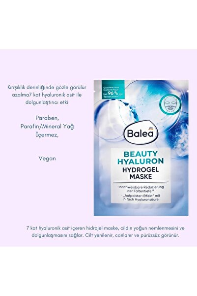 BALEA HYALURON GÜZELLİK MASKESİ ALMAN KALİTESİ