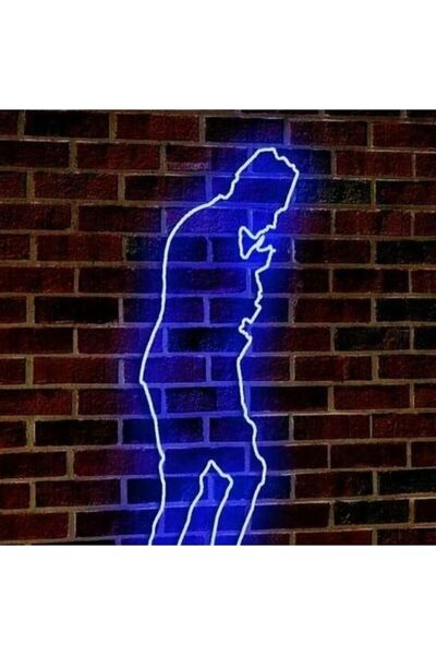 vinyuup Atatürk Neon Led Işıklı Dekoratif Duvar Aydınlatması Anahtar Ile Açma...