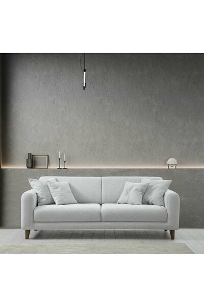 Minar Sare Koltuk 3lü Ares Beyaz