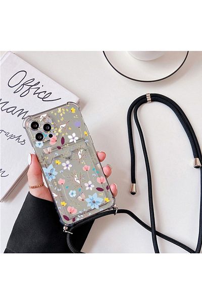 GAGA ELEKTRONİK حافظة حماية للكاميرا مضادة للصدمات لهاتف Xiaomi Redmi Note 11 Pro مع حامل بطاقة شفاف وحزام
