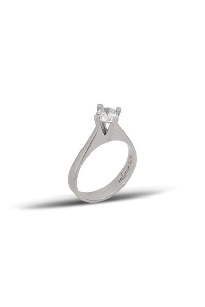 In Love Tektaş Gümüş Yüzük