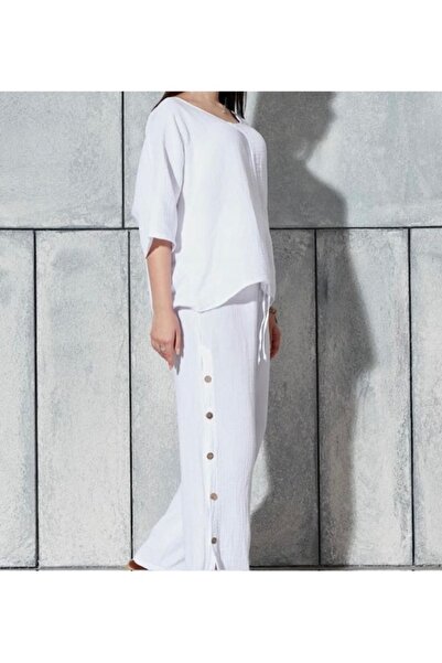 PHUTİ COLLECTION Muslin Lace Up Set