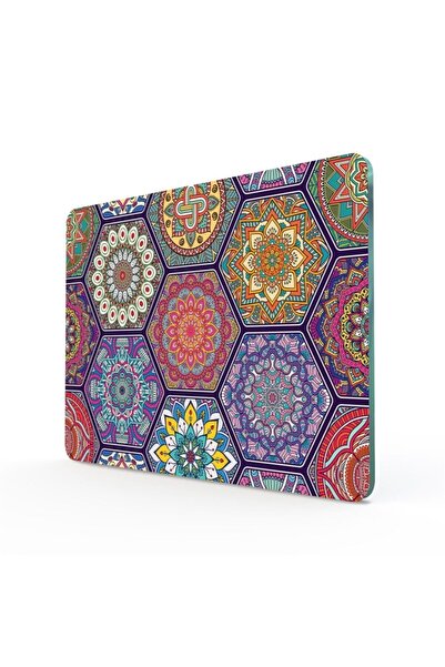 Decovetro Cam Kesme Tahtası Ve Sunum Tablası Dv257 Mandala Desenli 20 X 30 Cm