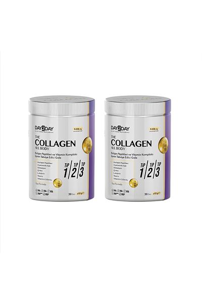 DAY2DAY 2 Pieces 300 gr Powder Collagen All Body Product