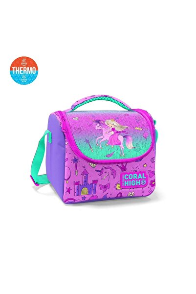Coral High Thermal Beslenme Çantası Desenli Kız Çocuk 5 L.