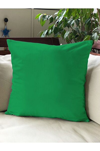 Evmila Culoare uni - Husă de pernă de o singură culoare Țesătură din piele in...