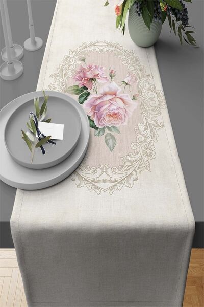 Viva Home Τραπεζομάντιλο 40x140cm από υφαντό ύφασμα ταϊλανδέζικου τρίχωμα Pre...