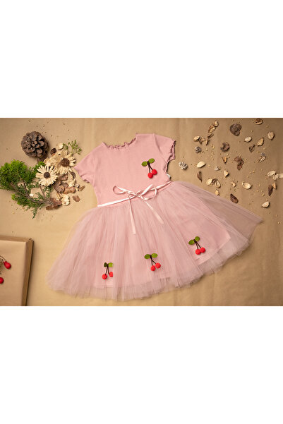 Girls Tutu Dress with Cherry
